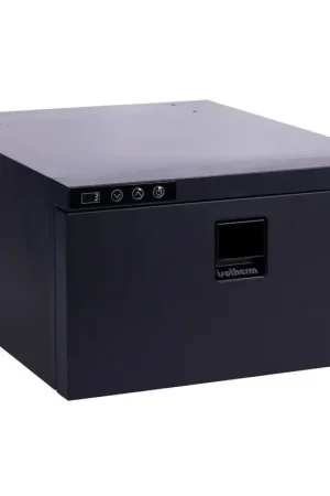 Frigo Nautico Isotherm DR30L/V 12/24V con Porta Nera - Alta Efficienza e Design Elegante con Compressore Silenzioso e User-Friendly Professionale