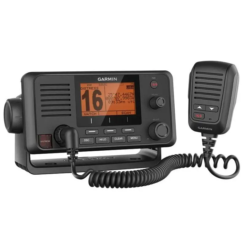 VHF Garmin 215i AIS - Radio VHF di ultima generazione con sistema DSC e integrazione AIS per comunicazioni di emergenza e monitoraggio imbarcazioni. Must-Have