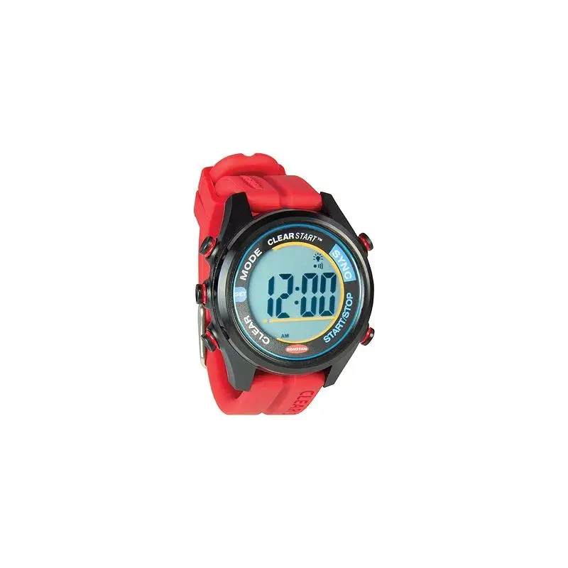 Orologio da Regata Clear Start JUNIOR Ronstan - Quadrante 50mm, Funzioni ISAF 5-4-1-0, Impermeabile fino a 50m, Cinturino in Silicone Morbido, Resistente agli Urti Novità