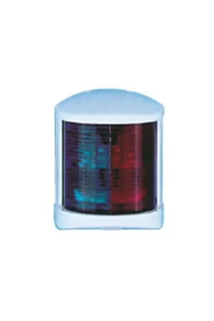Novità Fanale Rosso/Verde Zeus con Fanale Bianco - Fanali di Navigazione Omologati R.I.Na. in Policarbonato, Resistenti UV, Classe di Protezione IP56, Completi di Attestato di Omologazione e Lampadina 12V