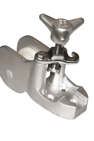 Esclusivo Musone in Alluminio Anodizzato da 200 mm per Ancore Fino a 10 Kg - Dimensioni Lunghezza 200 mm x Larghezza 78 mm - Superficie di Appoggio 107 mm