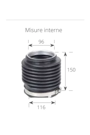 Soffietto per Bravo I/II/III - Ricambio Originale 86840A3 per Nautica e Vela Spedizione Espresso