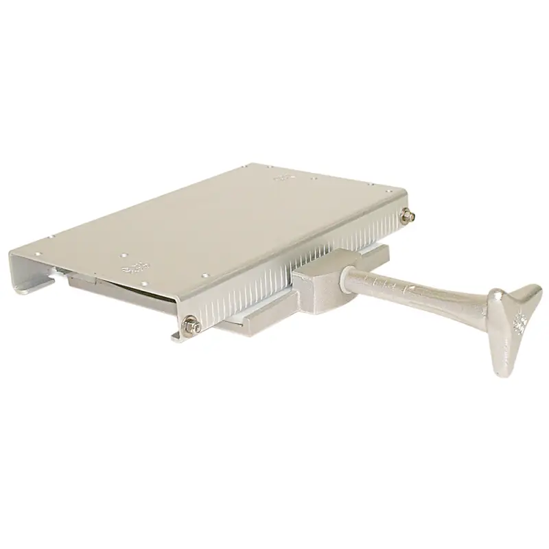 Nuovo Arrivo Slitta Standard in Alluminio Anodizzato mm. 320x205 con Blocco di Scorrimento - Guida Scorrevole per Sedile Nautico, Corsa mm. 230