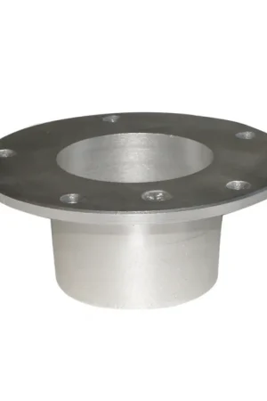 Popolare Base Inferiore Incasso in Alluminio Anodizzato Ø 160 mm con Foro Ø 80 mm - Compatibile con Art. 63.03013-14
