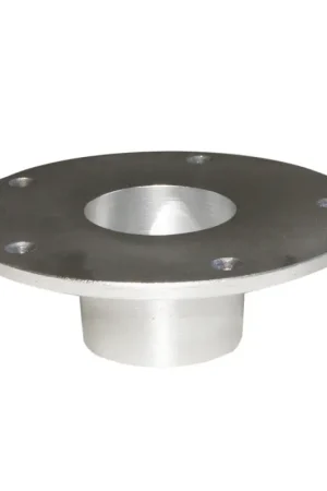Base Inferiore ad Incasso in Alluminio Anodizzato Ø 160 mm per Art. 63.54043/44 - Forniture Nautiche Professionali Offerta Speciale