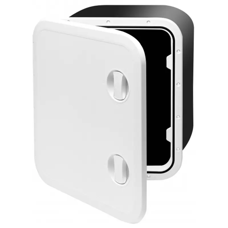 Occasione Sportello Calpestabile con Maniglia Doppia - Dimensioni 459x514x330 mm, Alta Qualità ASA, Resistente a UV e Agenti Chimici, Fino a 130 Kg di Resistenza - Cerniere Multiple per Montaggio Versatile