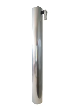 Supporto Tavolo Nautico Universale in Alluminio Anodizzato Lucido - 700 mm, Girevole a 360° e Asportabile con Blocco Meccanico Esclusivo