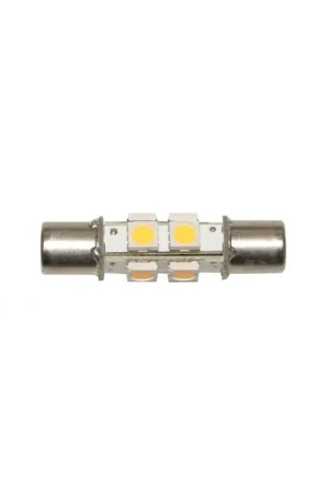 Lampadina a Siluroconcava 8 LED 12V - Luce Calda per Fanali Aqua Signal Serie 25, 360° di Illuminazione Nautica Consegna Rapida