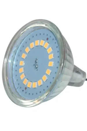 Ultima Occasione Lampadina LED Dicroica 21 LED GZ4 11-30V - Luce Calda per Nautica e Barche