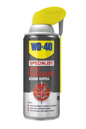 Offerta Speciale WD-40 Super Sbloccante 400 ml - Spray Sbloccante per Nautica e Meccanica, Penetra Rapidamente, Resistente all'Acqua, Ideale per Dadi, Bulloni, Cerniere e Componenti Metallichi
