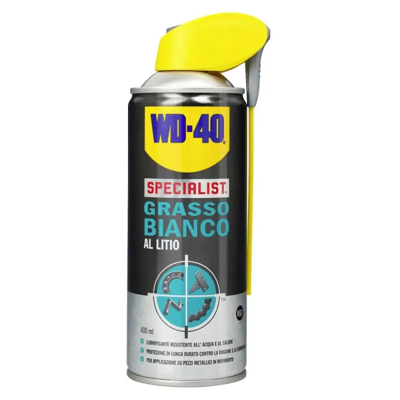 Grasso Bianco al Litio WD-40 400 ml - Lubrificante Nautico a Lunga Durata Ultima Occasione