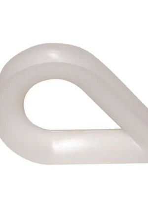 Sconto Redancia in Nylon Bianco Ø 12 mm - Nuova Rade per Nautica e Vela