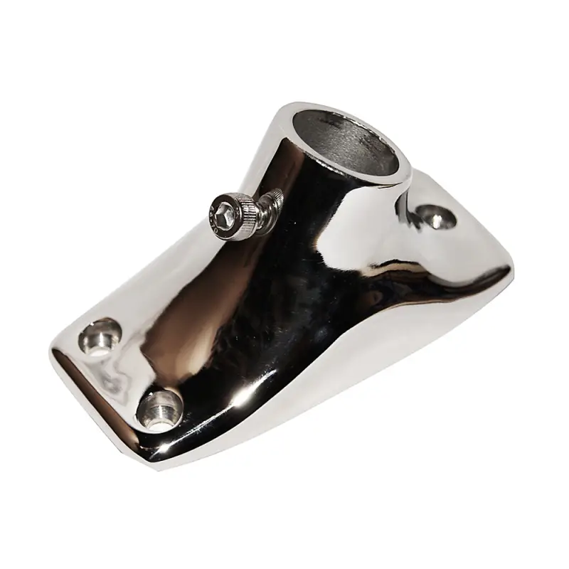 Bestseller Supporto Asta Portabandiera Ø 25 mm con Base in Acciaio Inox AISI 316 - Accessorio Nautico di Alta Qualità