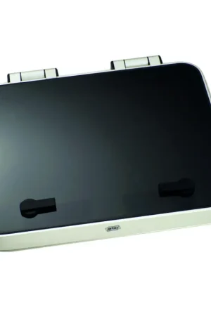 Super Prezzo Passo Uomo L.L. 470x470 mm in Lega Leggera Anodizzata - Sistema di Chiusura Sicura e Ventilazione per Barche - GEBO-Boomsma