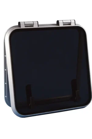 Passo Uomo Standard senza Flangia Interna GEBO - 555x555 mm, Sistema di Chiusura Sicura, Ventilazione Ottimale, Anticorrosione, Certificato CE e ISO Prezzo Ridotto