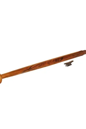 Asta Portabandiera in Teak Ø 25 mm - Lunga 600 mm per Nautica - Marine Town Subito Disponibile