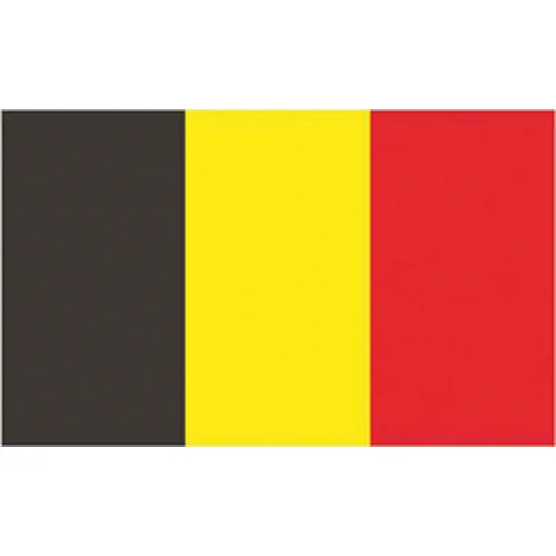 Bandiera del Belgio in Poliestere 100% - Dimensioni 70x100 cm - Bandiere in Tessuto Stamina per Uso Nautico Promo Stagionale