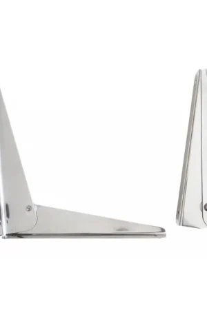 Coppia Cerniere in Acciaio Inox per Sedile - Dimensioni 335x335 mm di Mavi.mare Promozione