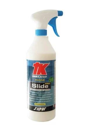 A Buon Prezzo Cera Protettiva Slide per Barche e Gommoni - Flacone da 900 ml con Spruzzatore, Ideale per Neoprene e Hyperlon, Antialghe e Idratazione per Mute da Sub