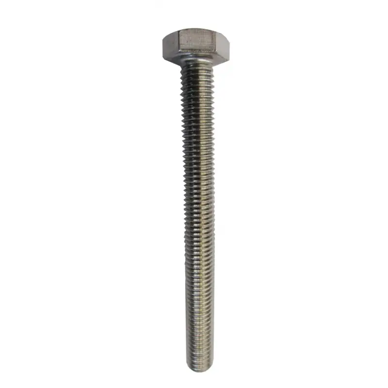 Ultime Pezzi Bullone Esagonale Filettato A2 Ø 6mm x 100mm - DIN 933 - Forniture Nautiche
