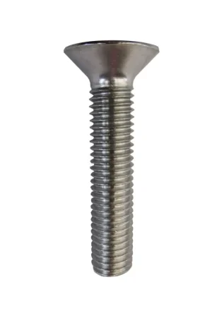 Acquista Ora Set di Bulloni A2 Testa Piana Svasata con Cava Esagonale - Ø 4x25 mm - DIN 7991 - Ideali per Uso Nautico e Riparazioni Barche