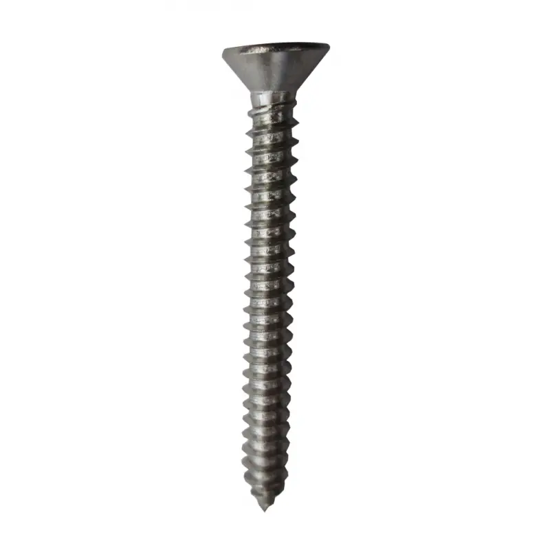 Viti Autofilettanti Testa Piana Svasata TSP 7982 A2 Ø 4,2x22 mm - Taglio Croce DIN 7982 per Barche e Nautica Compra Oggi Stesso