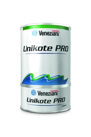 Compra Adesso Rivestimento Epossidico Bicomponente Unikote Pro 5lt - Colore Bianco Ghiaccio per Barche e Nautica - Protezione e Finitura Professionale