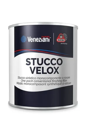 Occasione Imperdibile Stucco Velox 0,75 kg - Stucco Sintetico Monocomponente Bianco per Finiture Nautiche