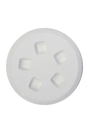 Direttamente Dal Produttore Tappo Ispezione Stagno Bianco Ø 160 mm in Plastica con Chiusura a Rotazione per Barche e Nautica
