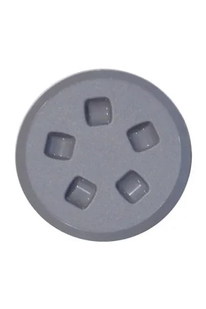 Vendita Finale Tappo di Ispezione Stagno Grigio Ø 210 mm con Chiusura a Rotazione - Perfetto per Barche e Nautica