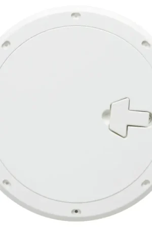 A Buon Prezzo Tappo Ispezione Bianco Ø 265 mm e Ø 185 mm in ABS con Chiusura a Rotazione per Barche Nautica