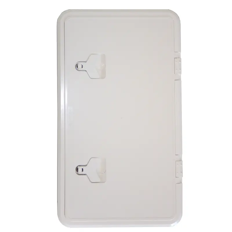Sportello Bianco 600x350 mm senza serratura con Apertura 180° per Nautica e Barche Ultimissimo Modello