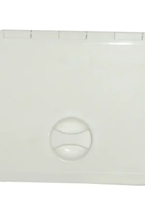 Occasione Sportello Pesante Nautico 280x375 mm con Apertura 180° - Colore Bianco