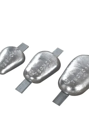 Anodo da Saldare in Zinco 215x70x29 mm - Protettore per Barche e Nautica A Buon Prezzo