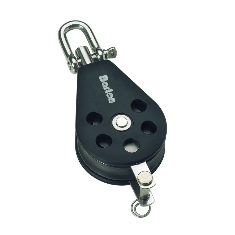 Bozzello Singolo Girevole Ø 12 mm con Arricavo - Max Carico 750 kg - Barton Marine - Serie 4/5 Solo Oggi