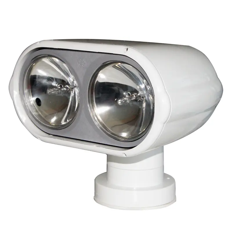 Economico Proiettore Nautico 12V Matromarine - Illuminazione Professionale con Rotazione 360° e 260 Metri di Raggio Visivo - Resistente a Raggi UV e Corrosione, Installazione Facile e Rapida