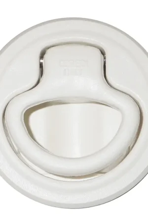 Alzapagliolo in Nylon e ABS Bianco con Maniglia a Molla e Fermo a Scatto - Diametro 61 mm Promozione