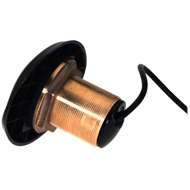 Novità Trasduttore HDI XDCR 50/200 455/800 con connettore Xsonic 9 pin nero per strumenti Nautici, installazione a poppa, tilt 20 per carene da 16-24 gradi.