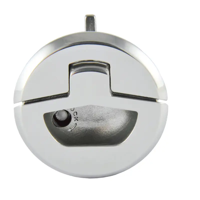 Popolare Alzapagliolo Inox 316 Senza Chiave - Chiusura Miniin in Acciaio Lucido con Maniglia Ergonomica e Accessori Inclusi
