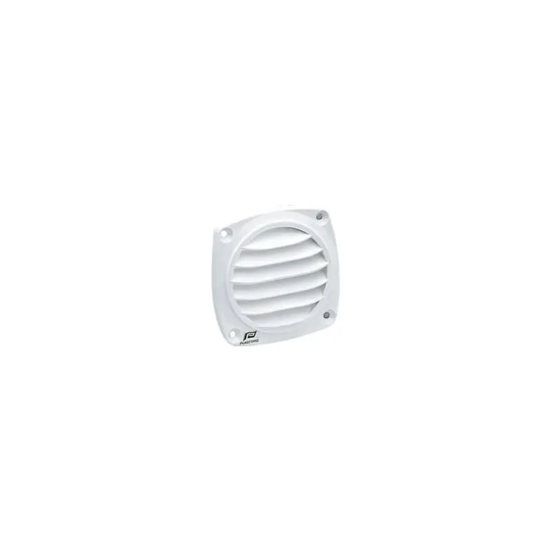 Presa Aria Quadrata Bianca 85x85 mm - Presa Aria in Plastica per Nautica Di Tendenza