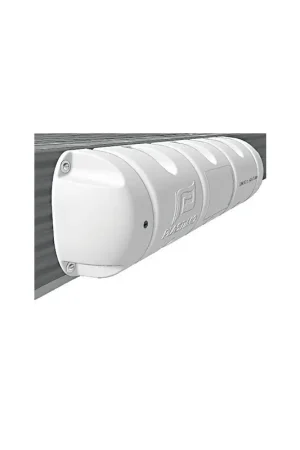 Bumper Dritto Bianco Ø 25 cm x 90 cm - Parabordo in PVC Resistente ai Raggi UV per Nautica e Barche Prezzo Di Fabbrica