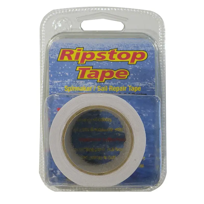 Nastro Ripstop Bianco 50mm - Riparazione Vele, Spinnaker e Kite - Rotolo 4,5m - Nastro Adesivo Ultraresistente per Condizioni Estreme Nuova Collezione