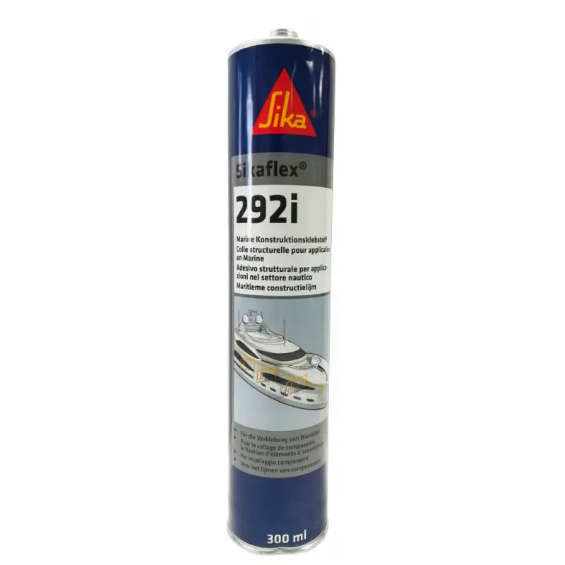Ultimissimo Modello Sikaflex 292i - Adesivo Poliuretanico Bianco 300ml per Applicazioni Nautiche, Alta Resistenza e Ottima Adesione