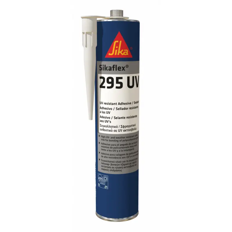 Sikaflex 295UV Bianco 300ml - Adesivo Poliuretanico Monocomponente per Vele e Nautica, Alta Resistenza agli UV, Ideale per Incollaggio e Sigillature Esterne. Offerta Del Giorno