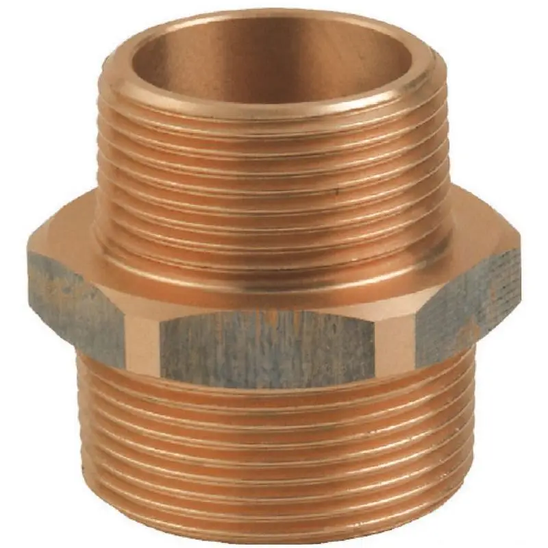 Niples Doppio Ridotto in Bronzo M-M 1 x 3/4 per Vela e Nautica - Guidi Rubinetteria Offerta Del Giorno