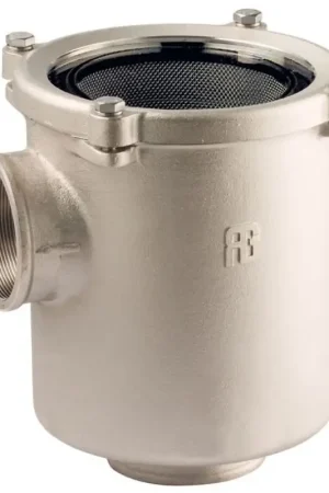Filtro Acqua in Bronzo Nichelato Serie Ionio 3/4 con Disco in Policarbonato e Filtrante in Acciaio Inossidabile AISI 316L per Vela e Nautica Compra Adesso