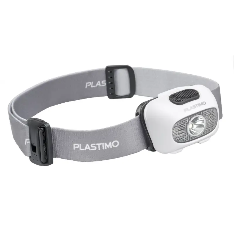 Popolare Torcia Frontale a LED Model F9 - Lampada Impermeabile con 9 Modalità e Fischietto SOS per Attività Nautiche e Outdoor