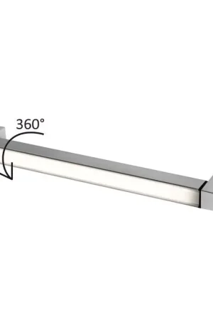 Promo Stagionale Barra LED Orientabile 325° in Alluminio Cromato - Illuminazione Sottopensile Versatile per Ambienti Nautici