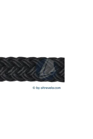 Spedizione Espresso Doppia treccia poliestere Maxidock Ø12mm nera