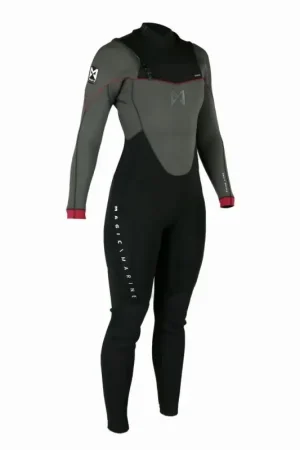 Economico Muta Elite 4/3mm Donna Manica e Gamba Lunga Magic Marine - Comfort e Protezione per Uscite a Basse Temperature con Apertura Orizzontale sul Petto